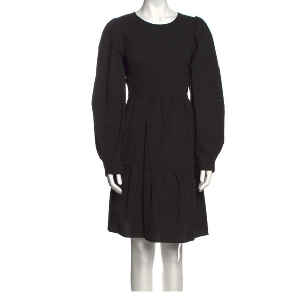 Sea New York Tunic Mini Cotton Dress in Black Size 0 - Picture 3 of 12